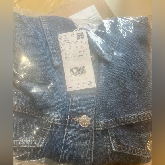 MANGO Oversize denim jacket - Picture 12 of 12